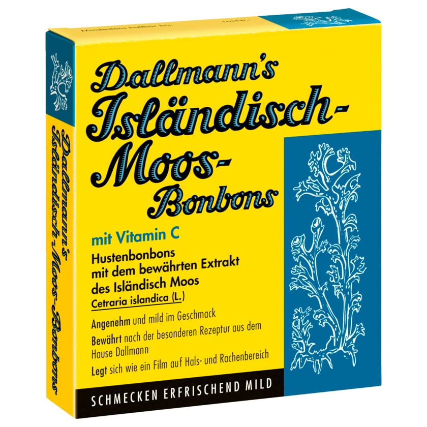 Dallmann's Isländisch-Moos-Bonbons 37g